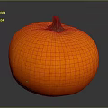 Fresh Ripe Orange Whole Pumpkin Healthy Vegetable For Cooking And Diet