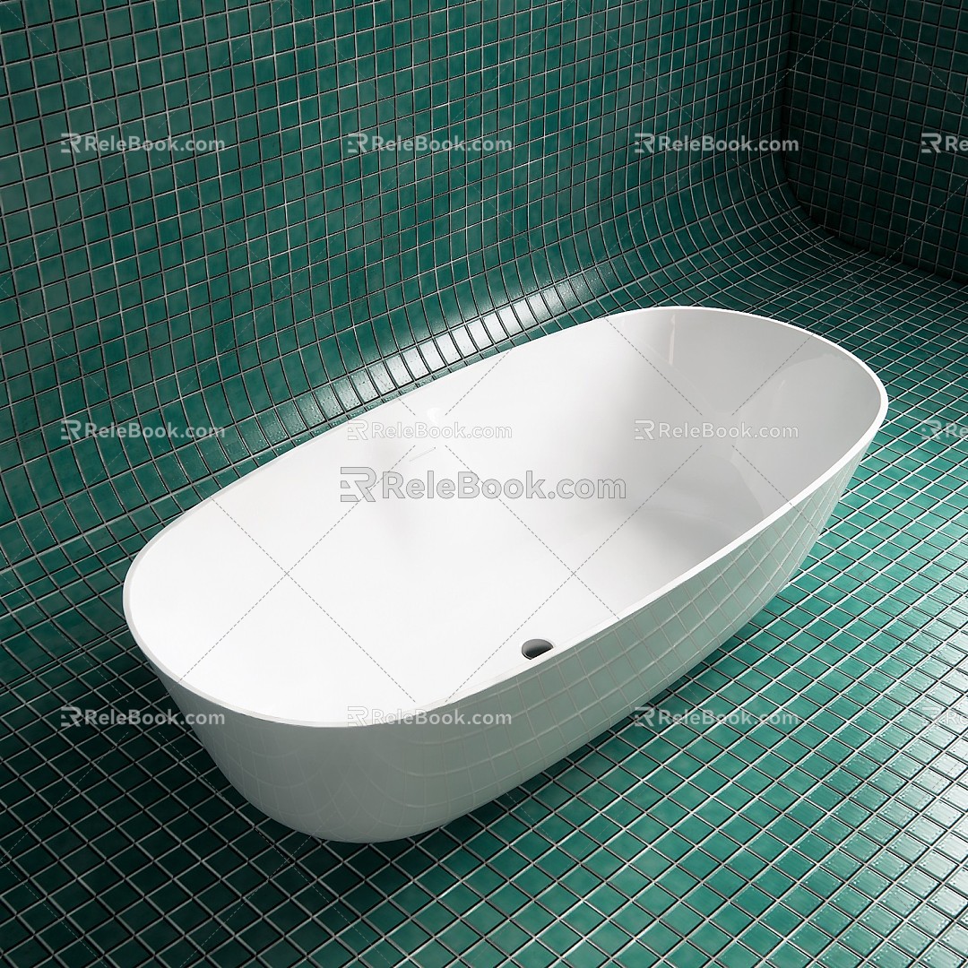 Modern Bathtub 3d model