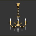 Chandelier Ceiling Lamp Living Room Chandelier Iron Chandelier Lighting Lamps Lighting Fixtures Furniture Furniture 3d model