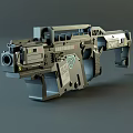 Modern Tactical Firearm DWT Brand Mechanical Design Black Body Grip And Sight Components