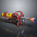 Science Fiction Firearms Next Generation Firearms Science Fiction Game Gun Game Firearms Game Gun Concept Gun Laser Gun 3d model