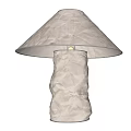 DuPont Paper Table Lamp-Quiet Table Lamp 3d model