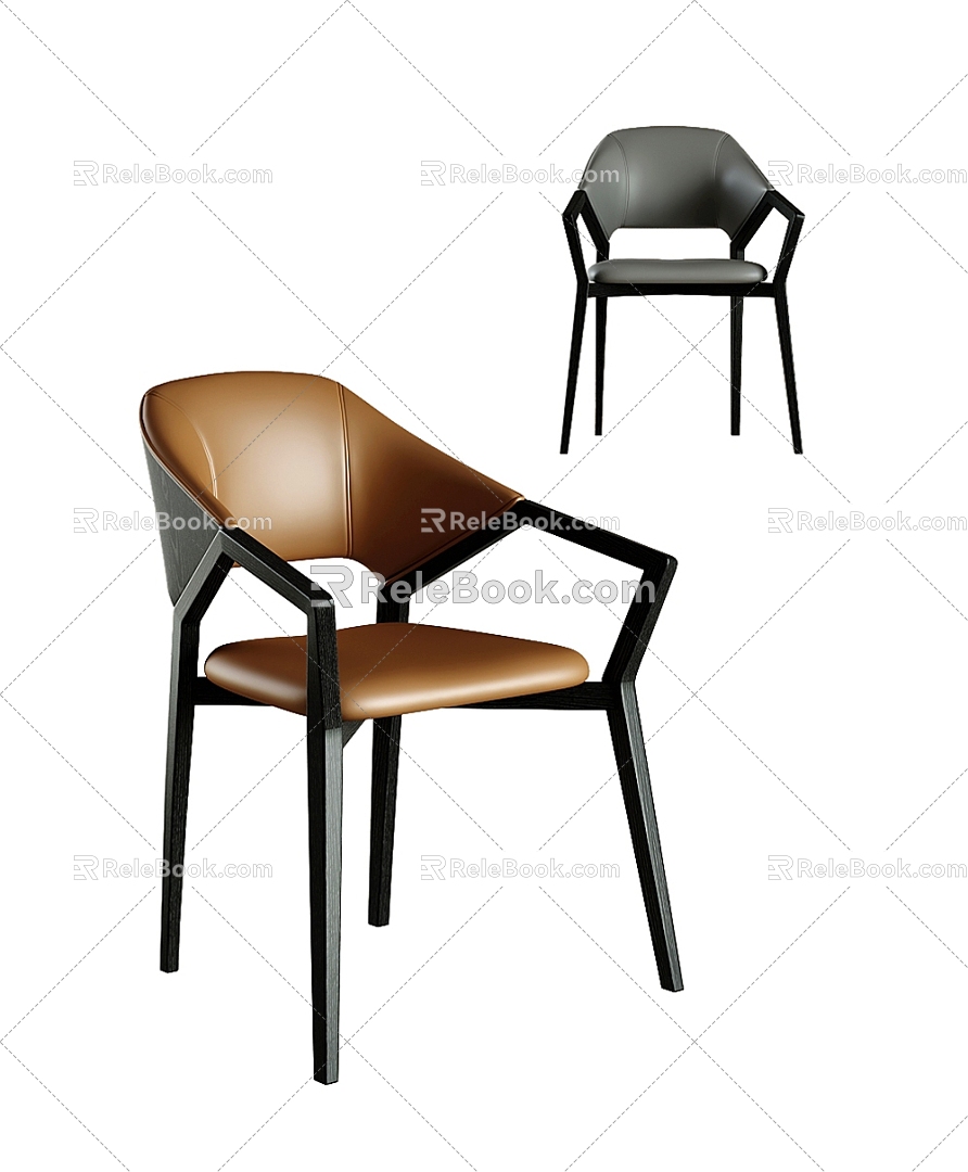 Modern Dining Chair 3d model