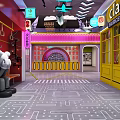 secondary element theme street theme street secondary element 3d model
