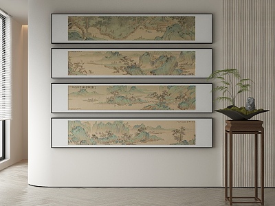 New Chinese Decorative Painting model