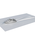 Modern Yacht Yacht Clipper Boat 3d model