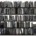 Extensive Collection of Books Magazines Displayed on Shelves and Stacked in Piles
