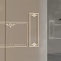Various Decorative Gypsum Molding Frame Styles With Ornate Patterns For Interior Walls