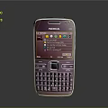 Nokia Classic Feature Mobile Phone With Physical Keypad And Icon Interface
