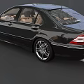 Black Mercedes-Benz Sedan With Elegant Body Design Luxury Interior And Alloy Wheels