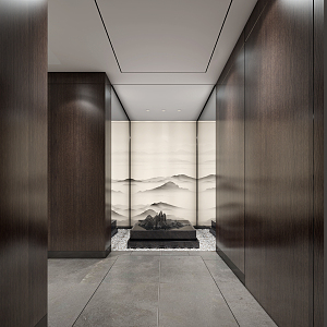 New Chinese Foyer 3d model