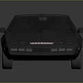Vintage Sports Car Exterior Design With Streamlined Body Black Roof And Silver Wheels