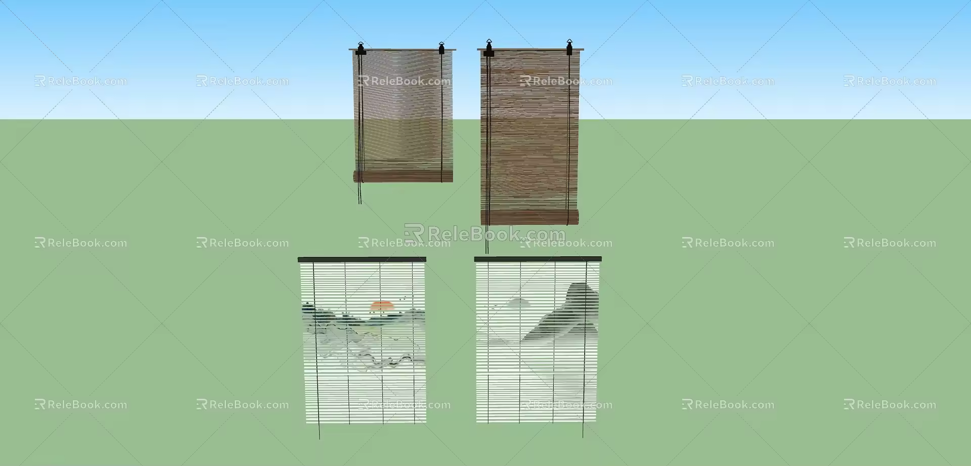 Hardware Blinds 3d model