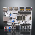 Computer Motherboard Computer Motherboard High-end Motherboard High-end Motherboard Gaming Motherboard Asus Motherboard 3d model
