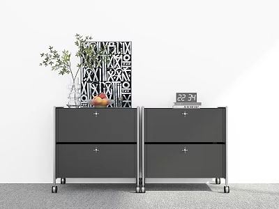 Modern Side Cabinet Side Cabinet Decoration Entrance Cabinet Side Cabinet Decorative Cabinet Side Cabinet 3d model