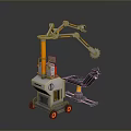 Medical Robotic Arm With Mobile Base And Surgical Chair For Patient Care