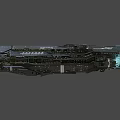 Advanced Futuristic Fighter Jet With Intricate Mechanical Details On Black Background