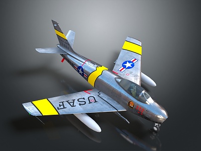 Modern Fighter 3d model