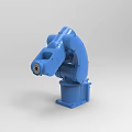 Blue Industrial Robot Arm Mechanical Automation Equipment For Modern Manufacturing Use