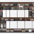 Modern Bookshelf 3d model