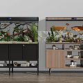 New Chinese Fish Tank 3d model