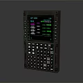 Modern Calculator Boeing Flight Management Computer Science Fiction Computer Science Fiction Computer 3d model