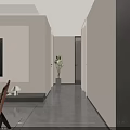 Modern Minimalist Open Plan Living And Dining Area With Cozy Stylish Home Furnishings
