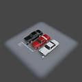 American Car 3d model