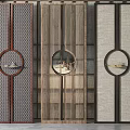 New Chinese Partition Screen Combination 3d model