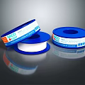 High Quality PTFE Thread Seal Tape for Plumbing in Blue and White Rolls