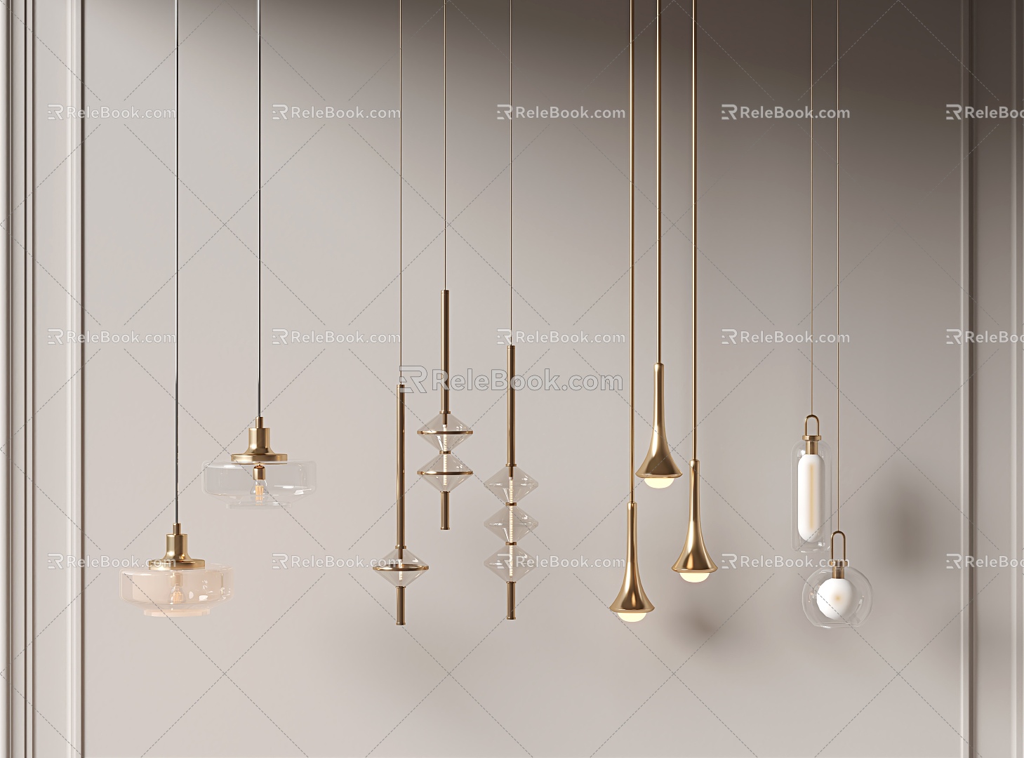 Pendant lamp model