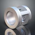 Automotive Piston Component With High Quality Metal For Engine Vehicle Parts