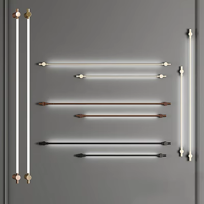 Modern wall lamp wall lamp combination 3d model Modern wall lamp wall lamp combination 3d model