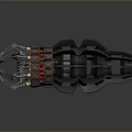 Advanced Spacecraft Module With Metallic Frame And Propulsion Components