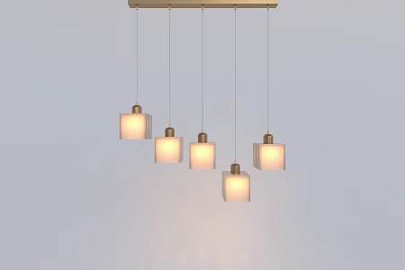 Chandelier Combination Table Chandelier 3d model