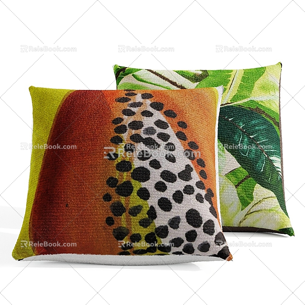 Cushion pillow 3d model