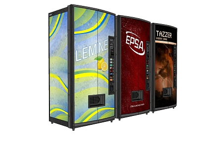 Modern Vending Machine Soda Drink Vending Machine 3d model