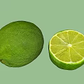 Modern Green Lemon 3d model