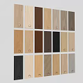Various Wooden Flooring Color Samples with Different Natural Wood Tones and Surface Finishes