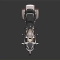 Elegant Red Touring Motorcycle With Windshield Black Leather Seats Glossy Body And Chrome Accents