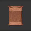 Classic Wooden Nightstand With Single Drawer And Elegant Carved Slim Legs Design