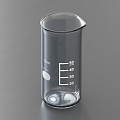 High Beaker Experimental Ware Beaker Laboratory Glassware 50 ml Beaker High Beaker Experimental Ware Beaker Laboratory Glassware 50mm 3d model