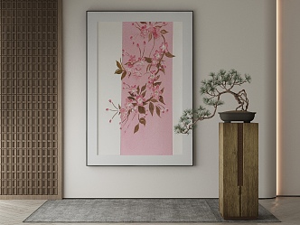 New Chinese Decorative Painting 3d model