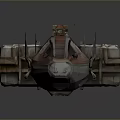 Advanced Futuristic Interstellar Spacecraft With Connected Modules And Cosmic Travel Features