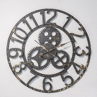 Modern Watch Forged Clock Otantik ar 3d model