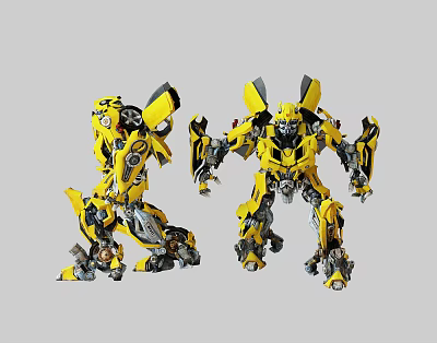 Modern Transformers Bumblebee 3d model Modern Transformers Bumblebee 3d model