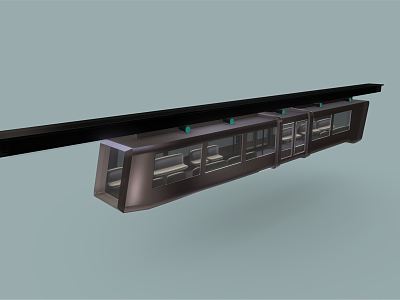 Modern Future Train model