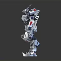 Modern Robot Warrior Robocop 3d model