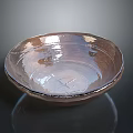 Elegant Shiny Copper Handcrafted Round Bowl With Smooth Surface And Reflective Interior
