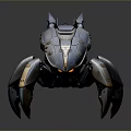 Mech Warrior Mech Soldier Machine Battlearm Mechanical Battlearm Machine Fighter Robot 3d model